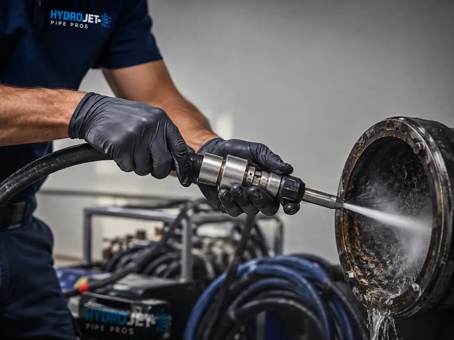 Hydro Jet Pipe Descaling in England, AR